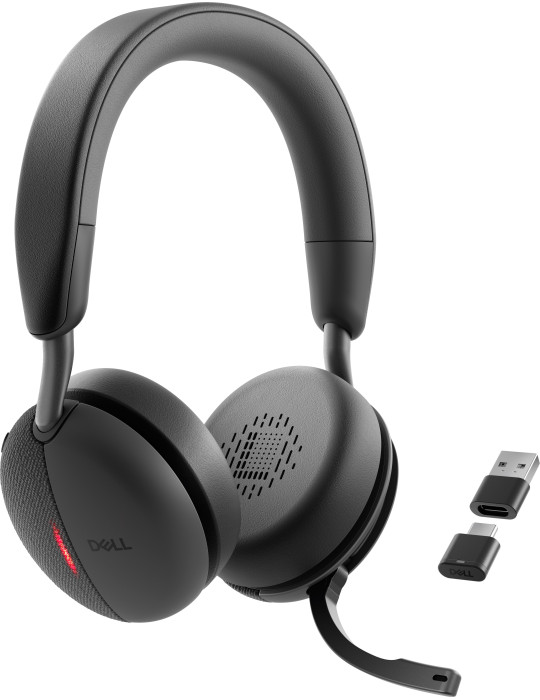 DELL WL5024 Headset Kabel & Trådlös Huvudband Luftfart flygtrafikledning USB Type-C Bluetooth Svart