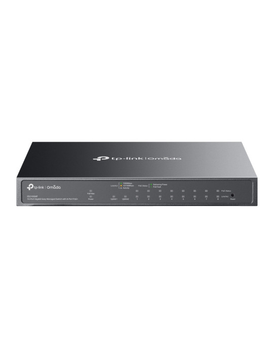 TP-Link Omada ES210GMP network switch Managed Gigabit Ethernet (10 100 1000) Power over Ethernet (PoE) Black