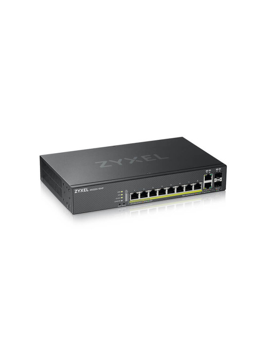 Zyxel GS2220-10HP-EU0101F network switch Managed L2 Gigabit Ethernet (10 100 1000) Power over Ethernet (PoE) Black