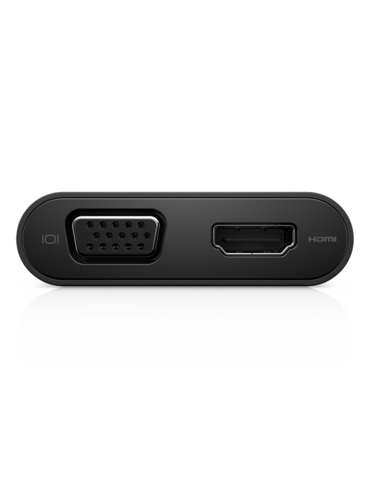 DELL DA200 Langallinen USB 3.2 Gen 1 (3.1 Gen 1) Type-C musta