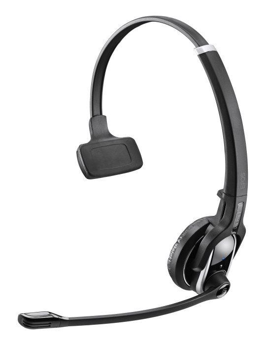 EPOS | SENNHEISER IMPACT DW Pro 1 USB ML - EU Kuulokkeet Langaton Pääpanta Toimisto puhelukeskus musta, Hopea