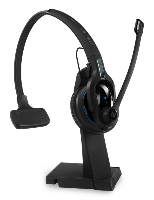 EPOS | SENNHEISER IMPACT MB Pro 1 UC ML Kuulokkeet Langaton Pääpanta Toimisto puhelukeskus Bluetooth Latausteline musta