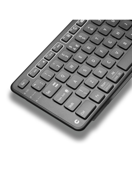 Contour Design Balance keyboard Office USB QWERTY Nordic Black