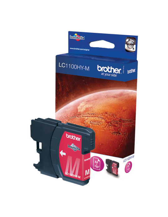 Brother LC1100HYM mustekasetti 1 kpl Alkuperäinen Korkea (XL) värintuotto Magenta