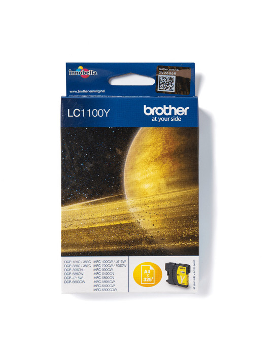 Brother LC1100Y ink cartridge 1 pc(s) Original Yellow