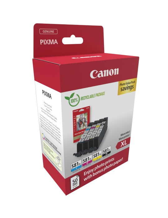 Canon 2052C006 ink cartridge 4 pc(s) Original High (XL) Yield Black, Cyan, Magenta, Yellow