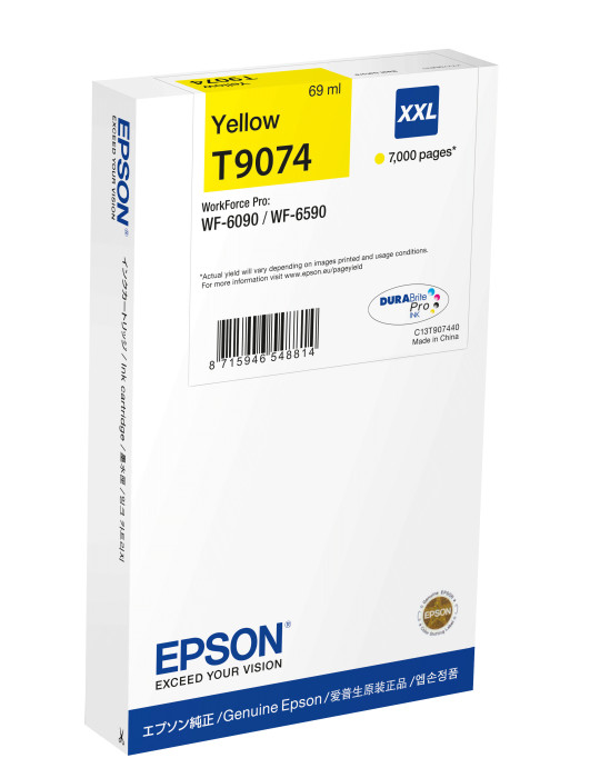 Epson C13T90744N bläckpatroner 1 styck Original Extra (Super) hög avkastning Gul