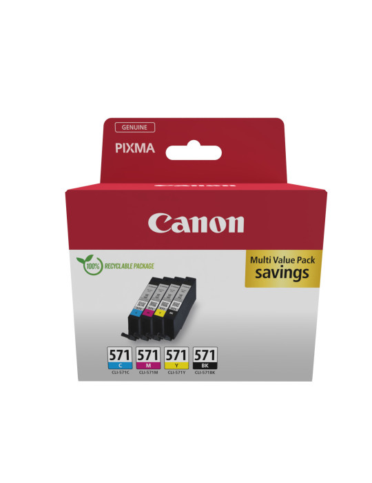 Canon 0386C008 ink cartridge 4 pc(s) Original Black, Cyan, Magenta, Yellow