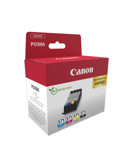 Canon 0386C008 ink cartridge 4 pc(s) Original Black, Cyan, Magenta, Yellow