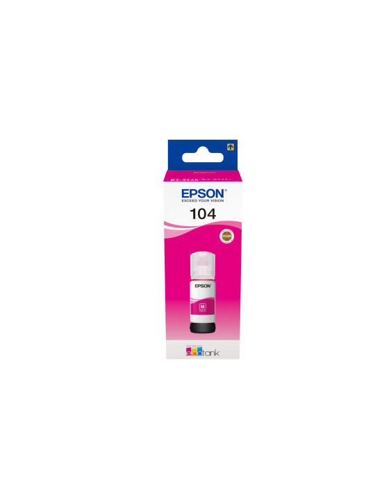 Epson 104 EcoTank Magenta ink bottle