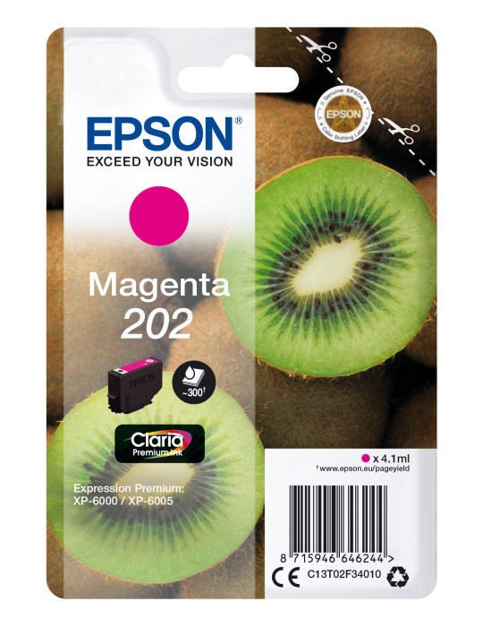 Epson Kiwi 202 ink cartridge 1 pc(s) Original Standard Yield Magenta