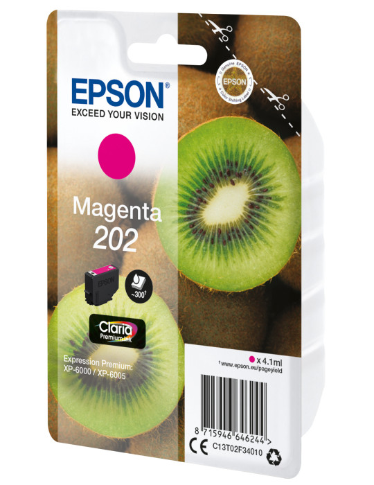 Epson Kiwi 202 ink cartridge 1 pc(s) Original Standard Yield Magenta