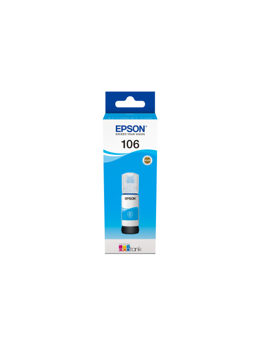 Epson 106 EcoTank Cyan ink bottle