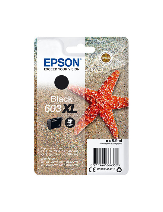 Epson Singlepack Black 603XL Ink