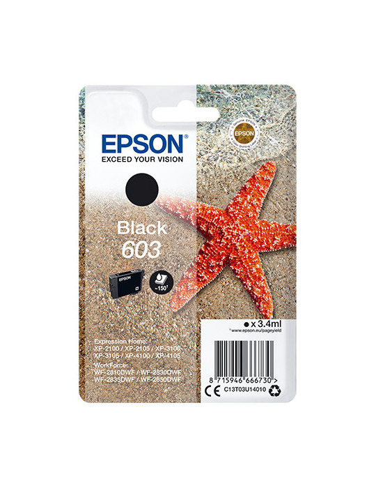 Epson Singlepack Black 603 Ink