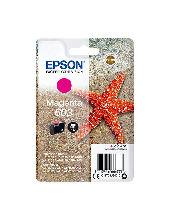 Epson Singlepack Magenta 603 Ink