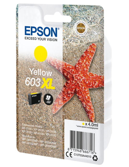 Epson C13T03A44010 ink cartridge 1 pc(s) Original High (XL) Yield Yellow