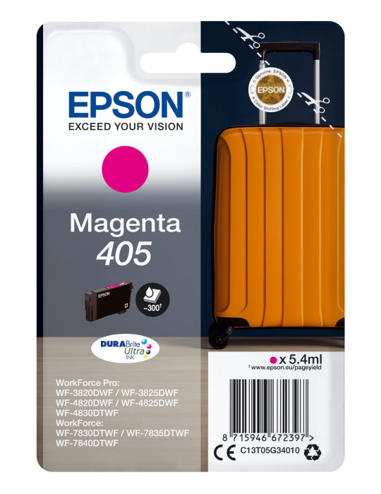 Epson 405 DURABrite Ultra Ink ink cartridge 1 pc(s) Original Standard Yield Magenta