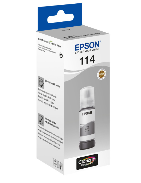 Epson 114 EcoTank Grey ink bottle