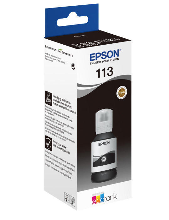 Epson 113 EcoTank Pigment Black ink bottle