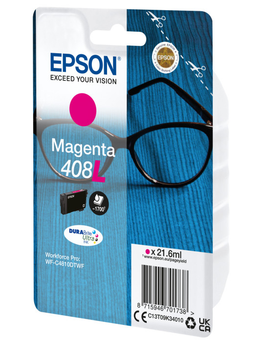 Epson C13T09K34010 ink cartridge 1 pc(s) Original High (XL) Yield Magenta