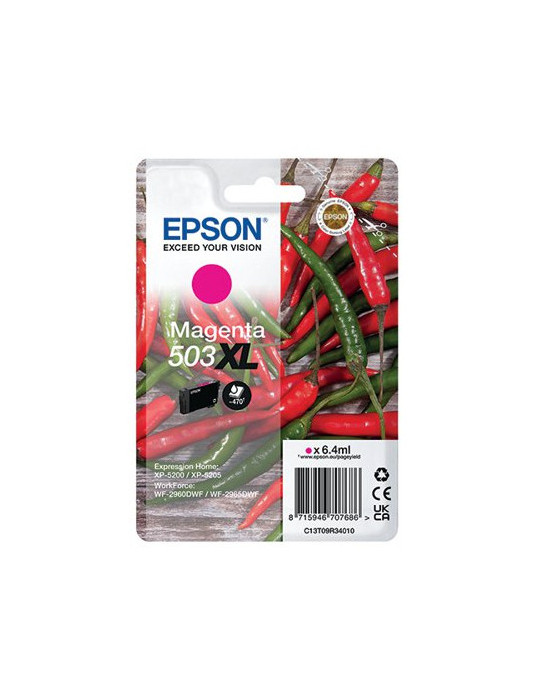 Epson 503XL ink cartridge 1 pc(s) Original High (XL) Yield Magenta