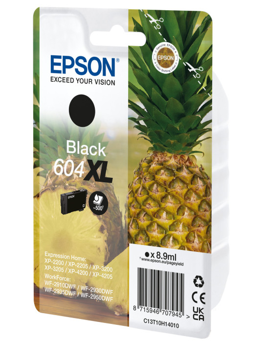 Epson 604XL ink cartridge 1 pc(s) Original High (XL) Yield Black