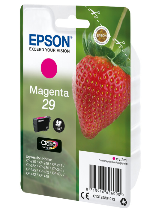 Epson Strawberry C13T29834022 ink cartridge 1 pc(s) Original Magenta