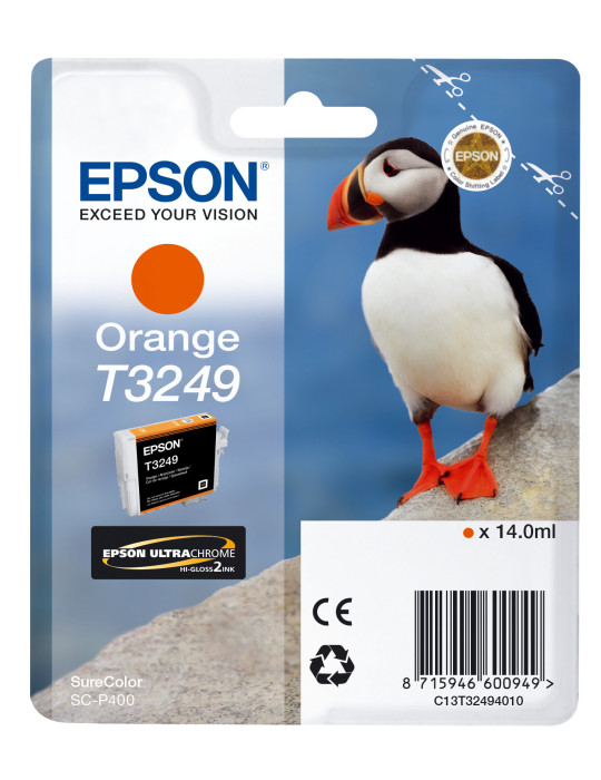 Epson T3249 ink cartridge 1 pc(s) Original Orange