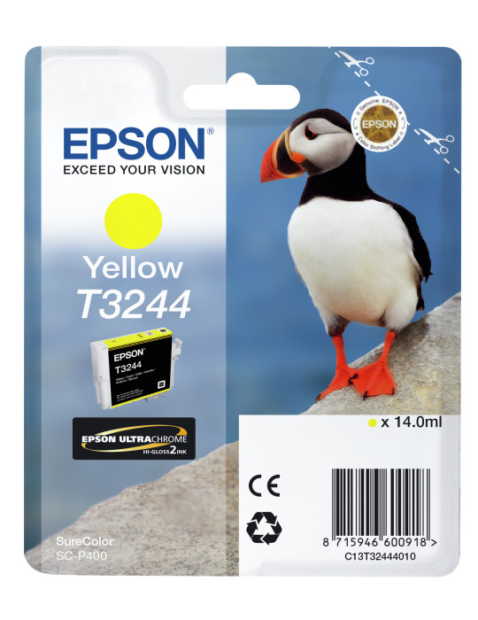 Epson T3244 ink cartridge 1 pc(s) Original Yellow