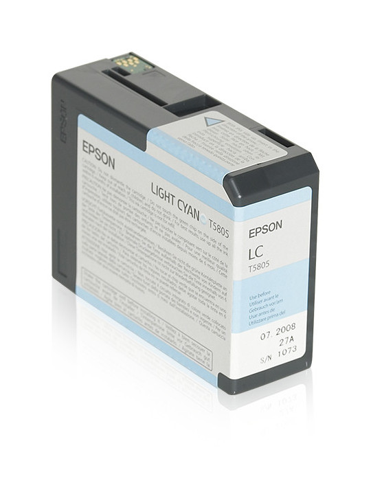 Epson Yksittäispakkaus, vaalea syaani T580500