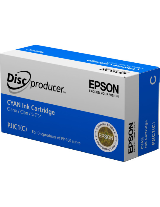 Epson Discproducer -mustepatruuna, syaani (MOQ10)