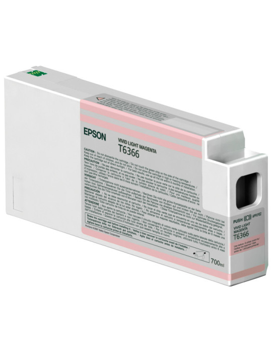 Epson Yksittäispakkaus, kirkas ja vaalea magenta T636600 UltraChrome HDR 700 ml