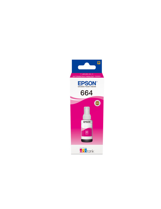 Epson 664 Ecotank Magenta ink bottle (70ml)