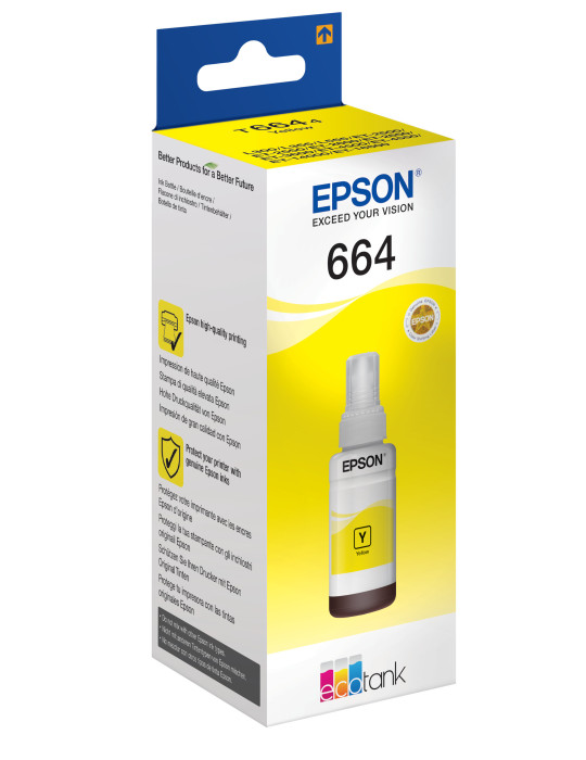 Epson 664 Ecotank Yellow ink bottle (70ml)