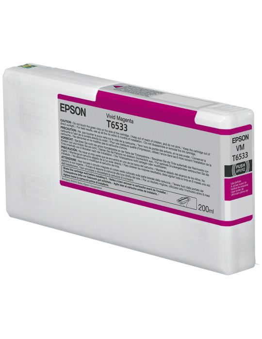 Epson T6533 kirkas magenta mustepatruuna (200 ml)