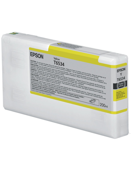 Epson T6534 keltainen mustepatruuna (200 ml)