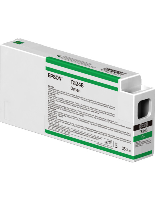 Epson Singlepack Green T824B00 UltraChrome HDX 350ml