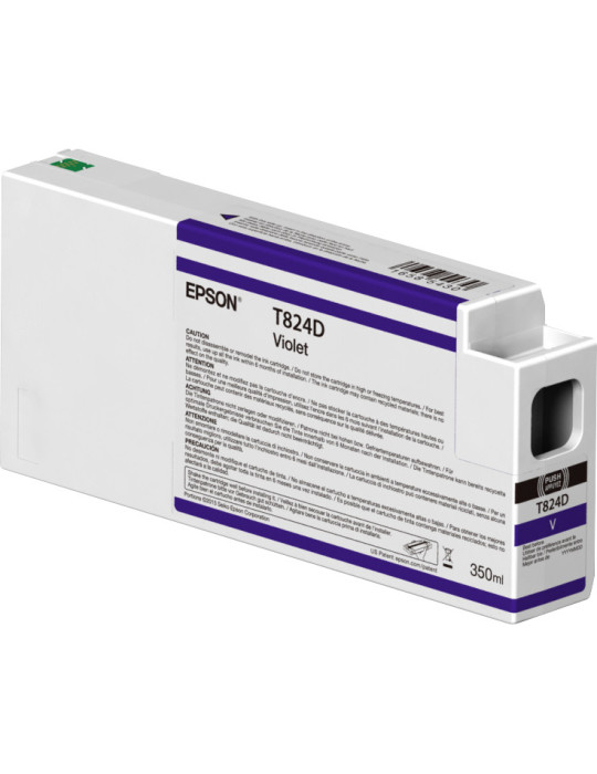 Epson Singlepack Violet T824D00 UltraChrome HDX 350ml