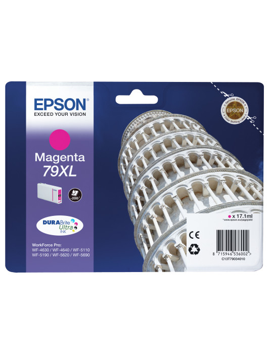 Epson Tower of Pisa 79XL ink cartridge 1 pc(s) Original High (XL) Yield Magenta