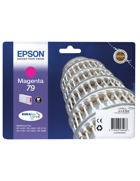 Epson Tower of Pisa 79 ink cartridge 1 pc(s) Original Standard Yield Magenta