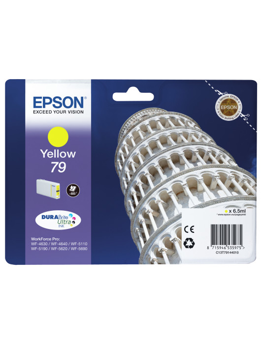 Epson Tower of Pisa 79 ink cartridge 1 pc(s) Original Standard Yield Yellow