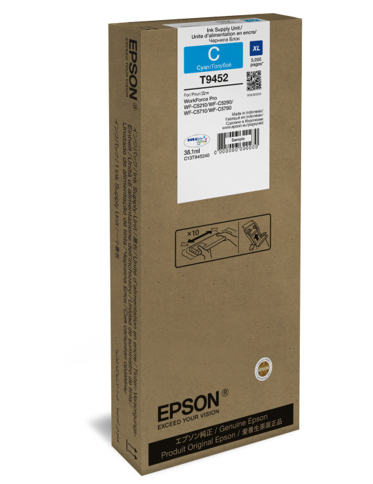 Epson WF-C5xxx Series Ink Cartridge XL Cyan