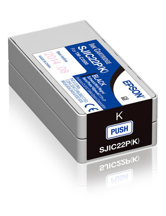 Epson SJIC22P(K) ink cartridge 1 pc(s) Original Black