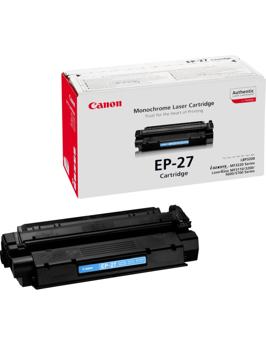 Canon EP-27 värikasetti 1 kpl Alkuperäinen musta