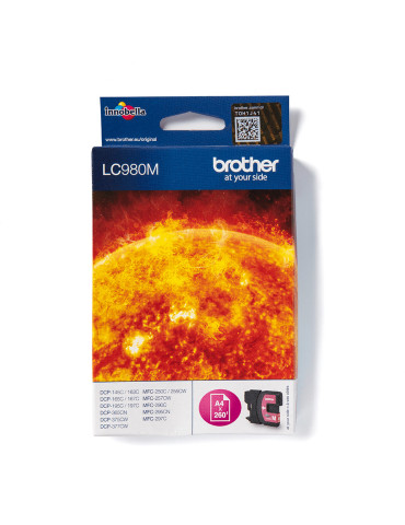 Brother LC980M ink cartridge 1 pc(s) Original Magenta