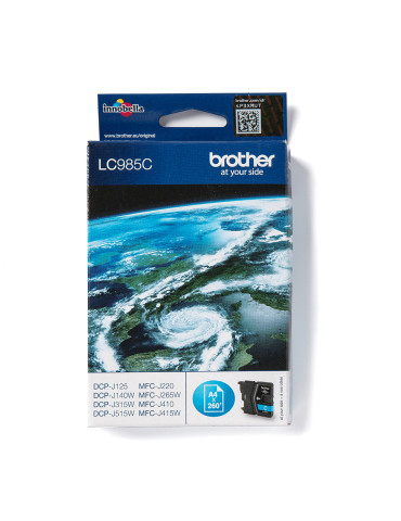 Brother LC985C ink cartridge 1 pc(s) Original Cyan