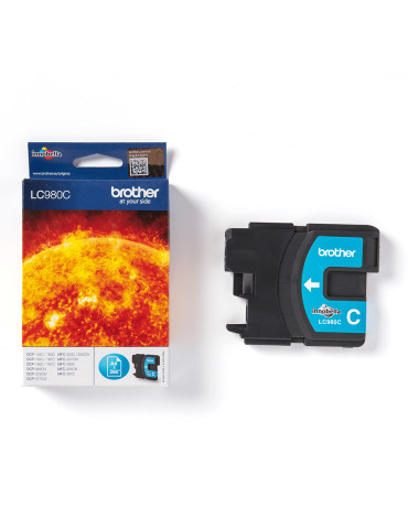 Brother LC980C ink cartridge 1 pc(s) Original Cyan