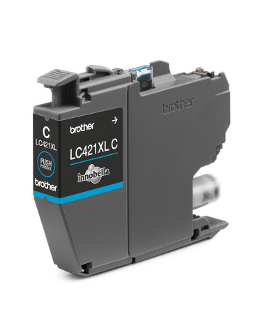 Brother LC-421XLC ink cartridge 1 pc(s) Original High (XL) Yield Cyan
