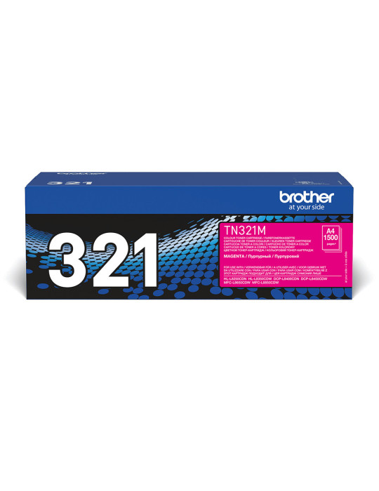 Brother TN-321M värikasetti 1 kpl Alkuperäinen Magenta